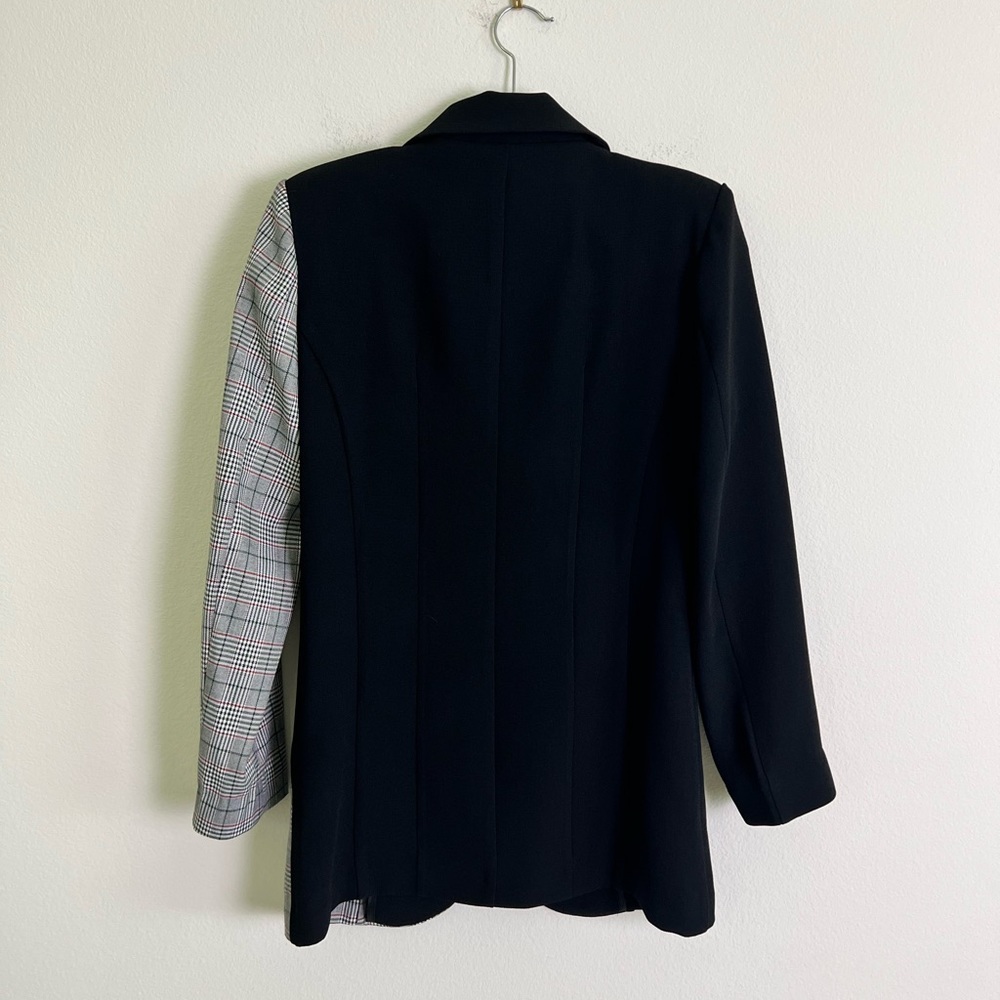 Storets - Re:Born Bea Check Color Block Blazer - image 3